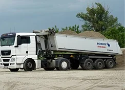 Архивен кадър от транспортната дейност на Ин Строй Ком